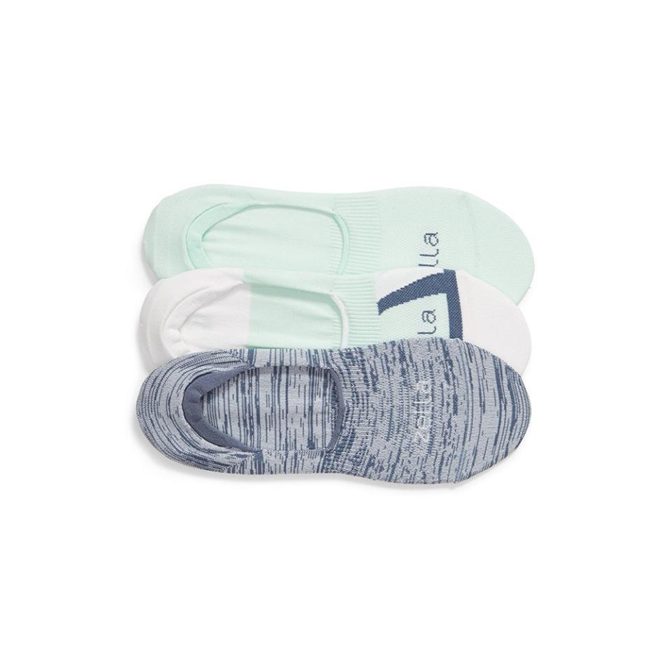 Zella 3-Pack No-Show Socks, $16