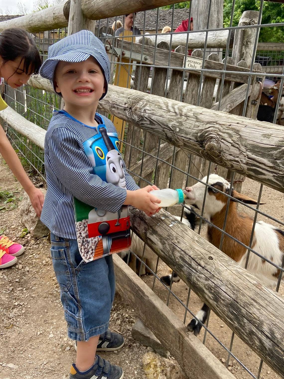 Deanna Rose Children’s Farmstead gives kids a chance to feed and pet farm animals.