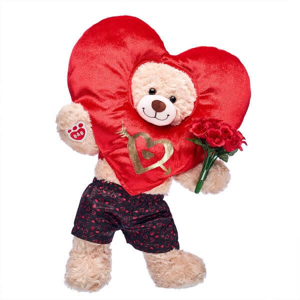 A teddy bear from Build-A-Bear's "After Dark" collection