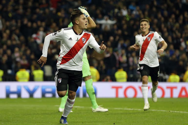 Quintero y el gol a Boca, que le permitió entrar en la historia grande de River