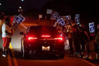 UAW workers strike at the Bowling Green facility