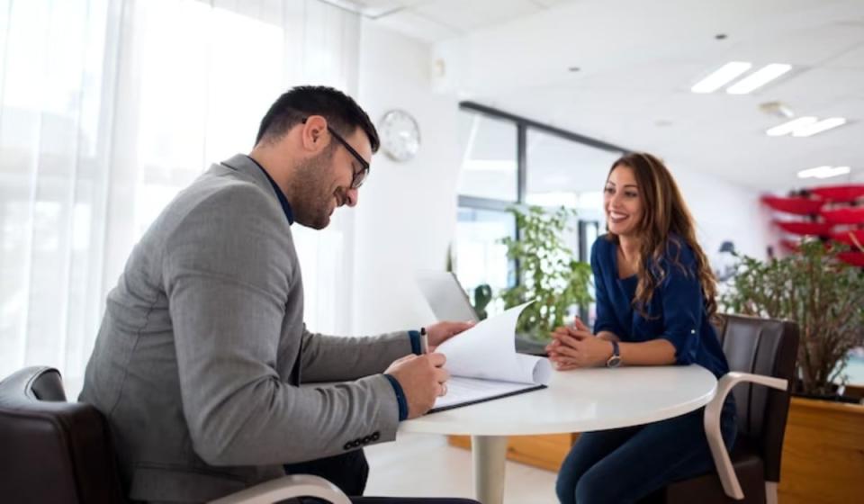 Preguntas de CEO e una entrevista laboral. Foto: tomada de Freepik