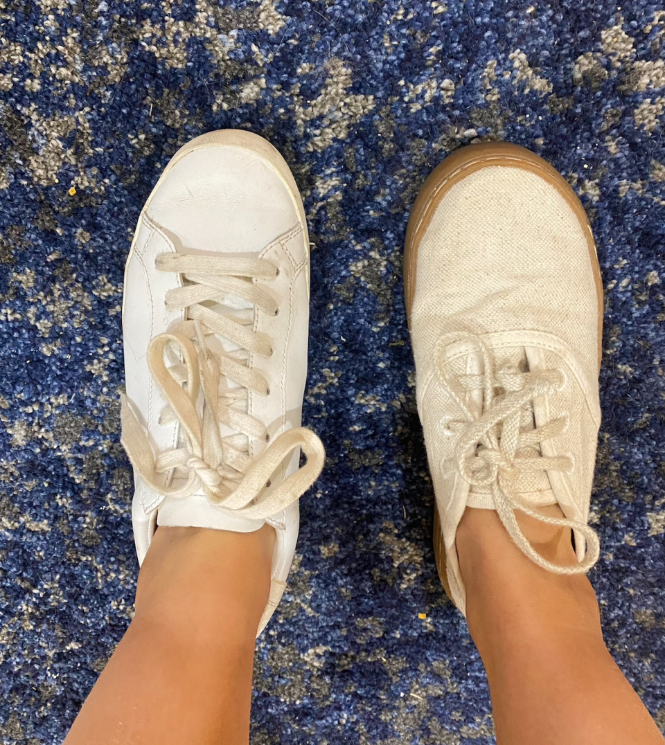 Krista's shoe comparison