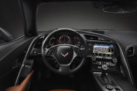 Interior of the all-new 2014 Chevrolet Corvette Stingray.