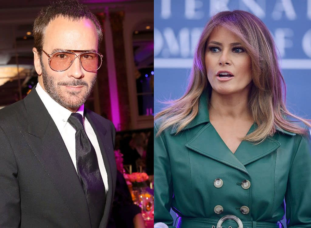 Tom Ford Didnt Call Melania Trump A Glorified Escort 1683