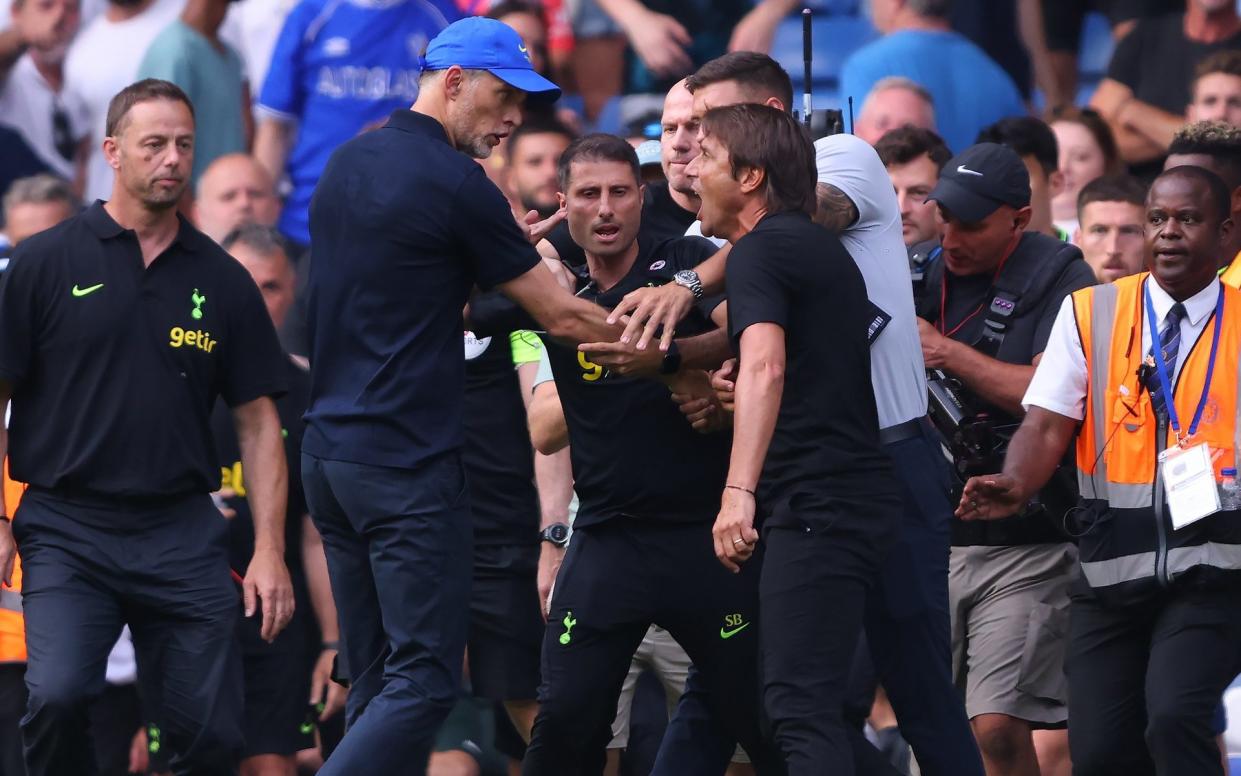 Antonio Conte mocks Thomas Tuchel celebration with Instagram post - GETTY IMAGES