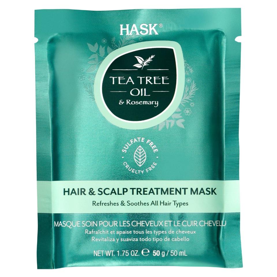 <p><a href="https://go.redirectingat.com?id=74968X1596630&url=https%3A%2F%2Fwww.ulta.com%2Fp%2Ftea-tree-oil-rosemary-hair-scalp-treatment-mask-packette-pimprod2014126&sref=https%3A%2F%2Fwww.harpersbazaar.com%2Fbeauty%2Fhair%2Fg39125346%2Frosemary-oil-for-hair%2F" rel="nofollow noopener" target="_blank" data-ylk="slk:Shop Now;elm:context_link;itc:0;sec:content-canvas" class="link ">Shop Now</a></p><p>Tea Tree Oil & Rosemary Hair & Scalp Treatment Mask Packette</p><p>ulta.com</p><p>$2.99</p><span class="copyright">Ulta </span>