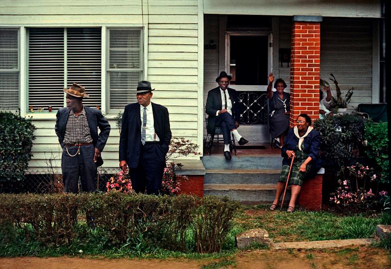 A family watching the march, 1965.