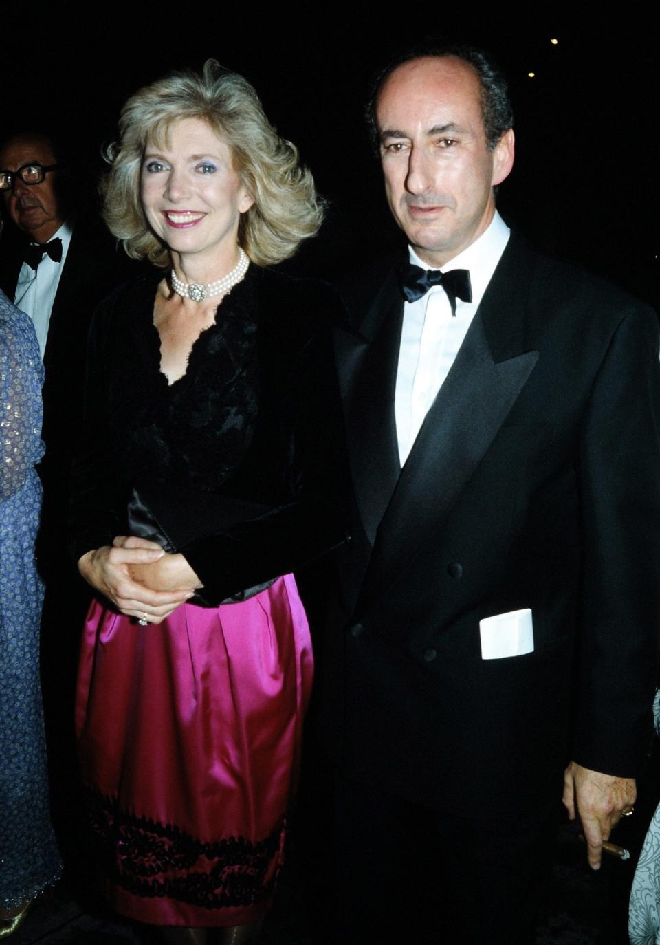 Halpern with his first wife Joan in 1990 - Shutterstock