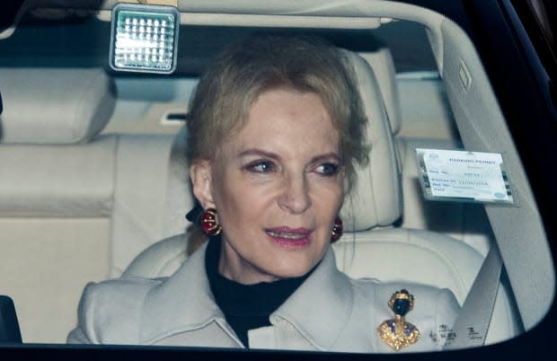 Princess Michael of Kent wearing a racist Blackamoor brooch<p>Mark Cuthbert/UK Press via Getty Images</p>