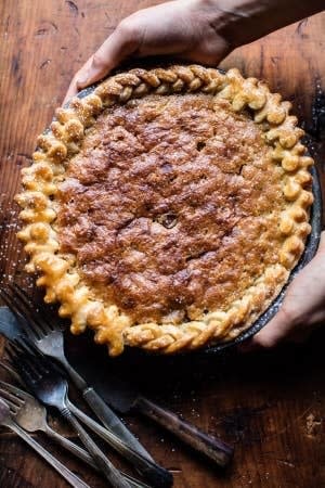 Gooey Chocolate Chip Cookie Pie