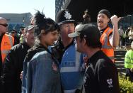 <p>Saffiyah Kahn’s composure in the face of hatred has inspired Britain. (PA Images) </p>