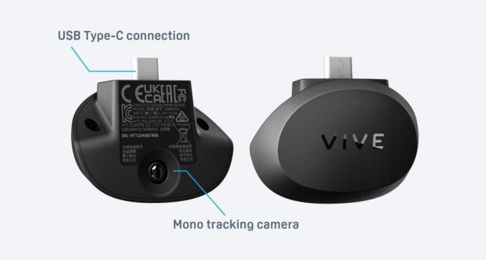 讓虛擬人像表現更真，HTC針對VIVE Focus 3推出表情偵測與眼部偵測套件