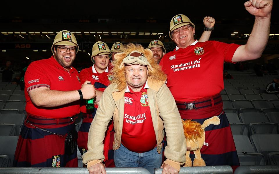 Lions fans - Credit:  Getty Images