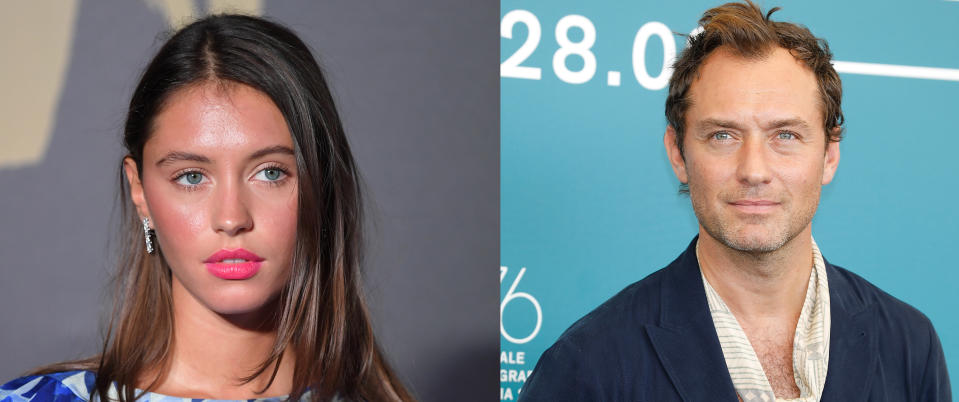 Iris Law ist ihrem Vater Jude wie aus dem Gesicht geschnitten (Bilder: Getty Images)