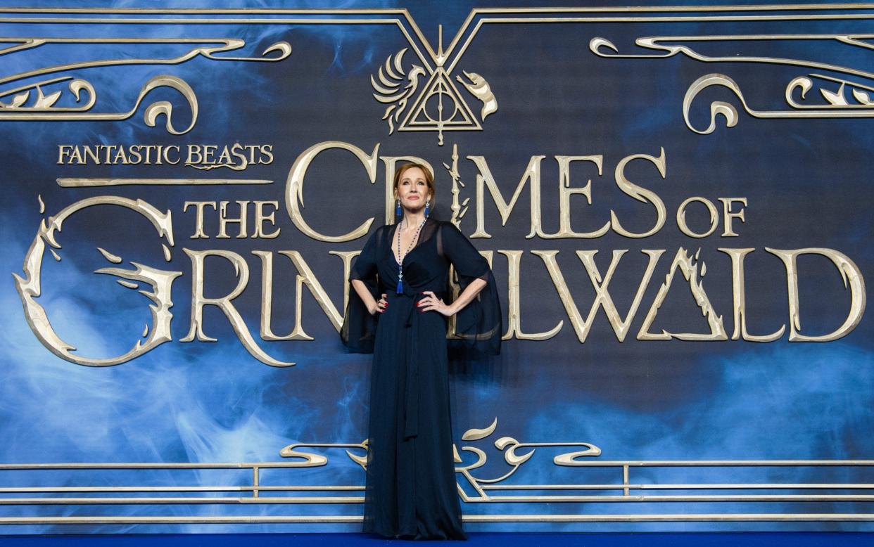 J.K Rowling at the UK Premiere of Fantastic Beasts: The Crimes Of Grindelwald  - Getty Images Europe