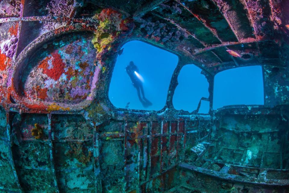 15 Mesmerizing Photos of Underwater Shipwrecks