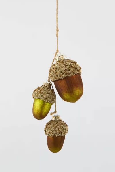 John Lewis Dawn & Dusk String of Acorns Tree Decoration