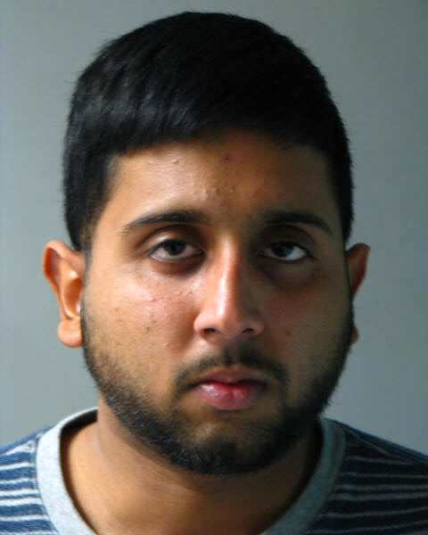 Jasskirat Saini was previously arrested for scrawling swastikas and “KKK” on buildings at Nassau Community College. Obtained by NY Post
