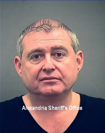 Ukrainian-American businessman Lev Parnas is seen in a booking photo released by the Alexandria Sheriff's Department in Virginia