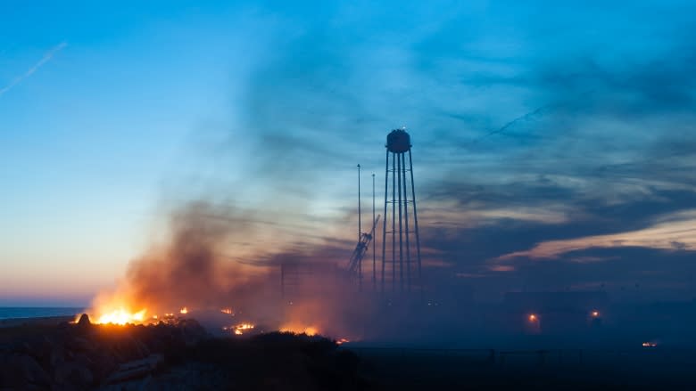 Photos: NASA releases new photos of Antares rocket explosion