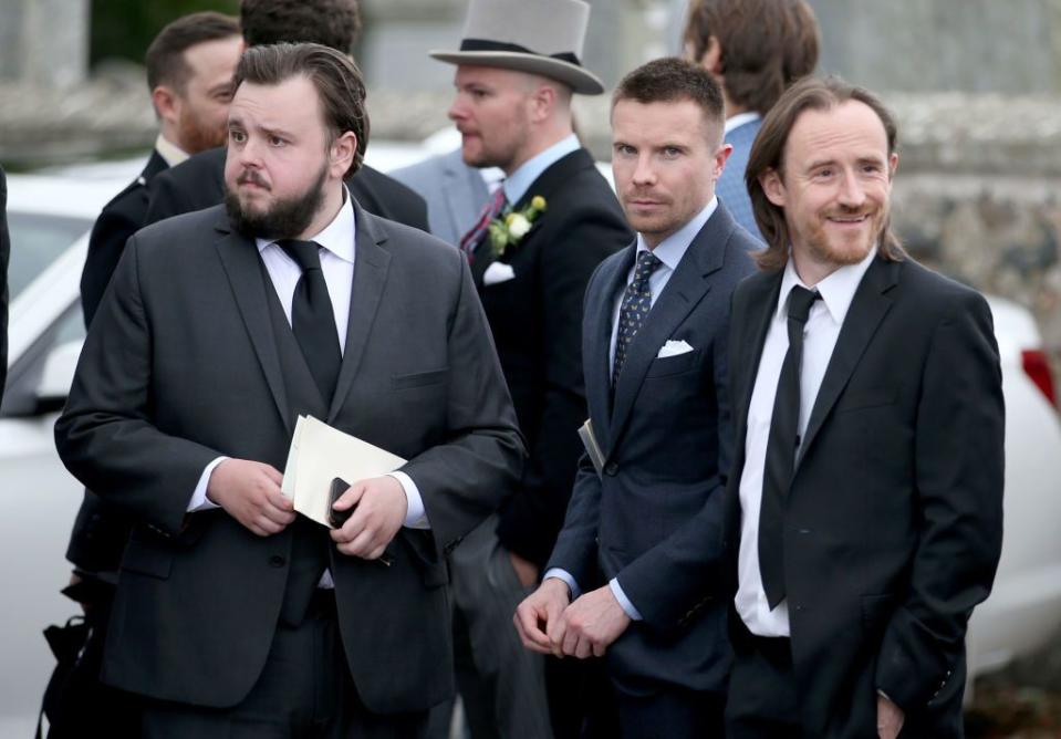 John Bradley, Joe Dempsie, and Ben Crompton