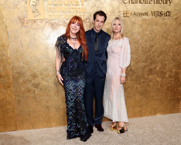 <p>Cindy Ord/Getty</p> Charlotte Tilbury, Mark Ronson and Kate Moss