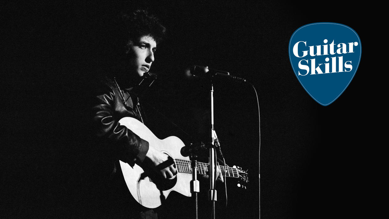  Bob Dylan in concert at the Royal Albert Hall, London during his European Tour, 9th May 1965. 