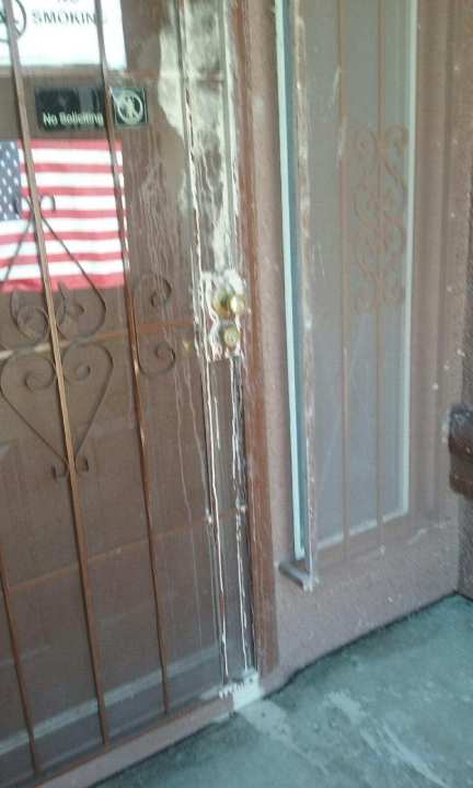 Photos show damage done to Larry Utter's home. (Larry Utter)