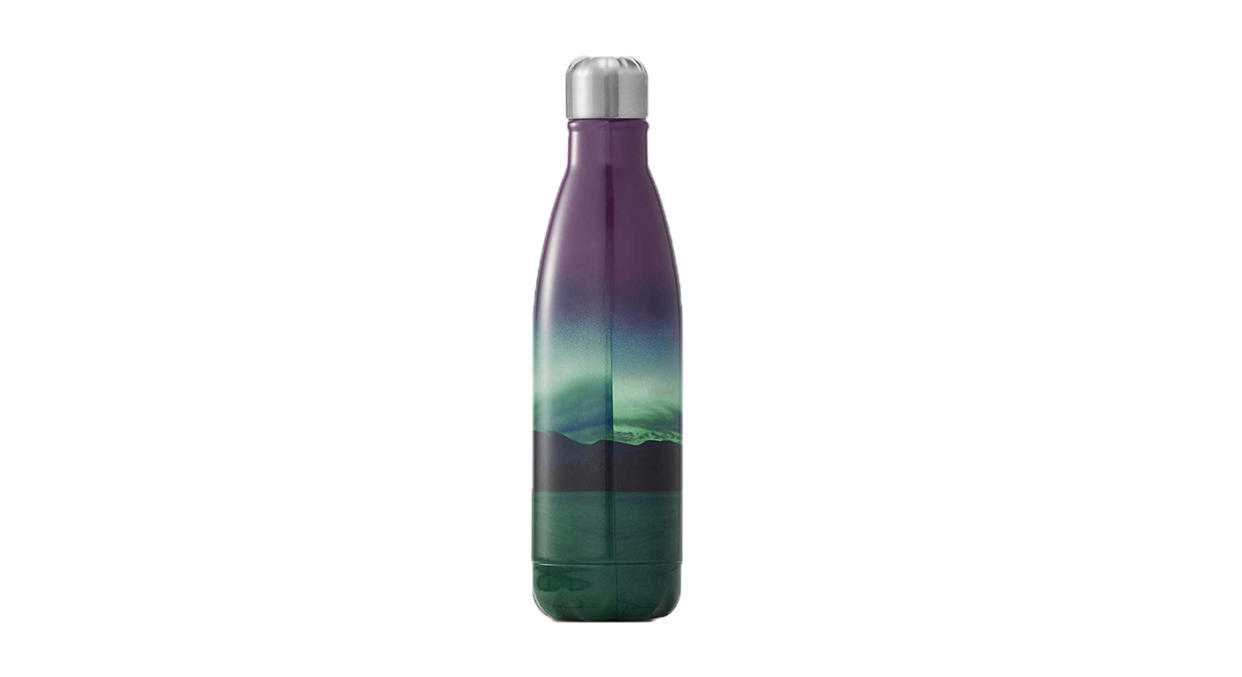 S'well BBC Earth Northern Lights stainless steel water bottle 500ml 