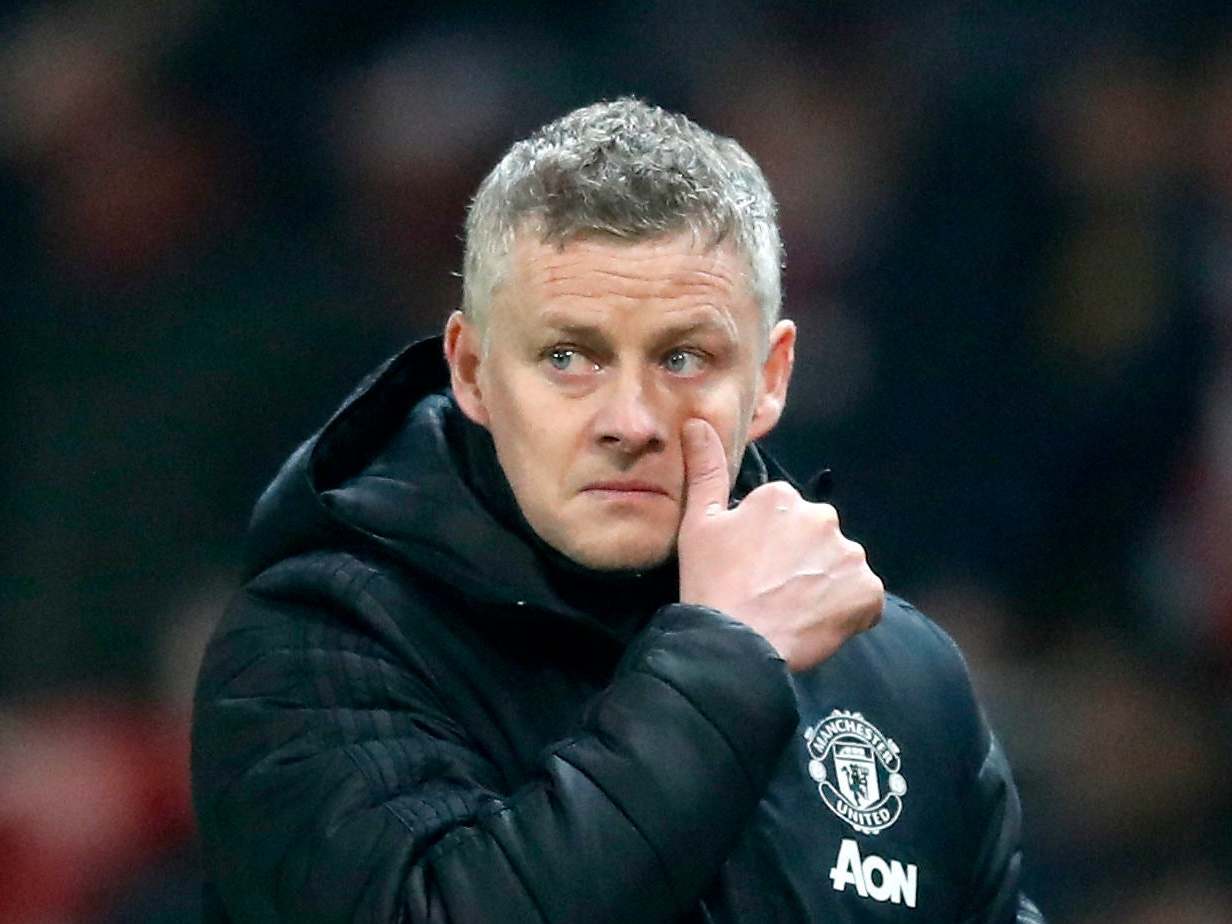 Manchester United manager Ole Gunnar Solskjaer: PA