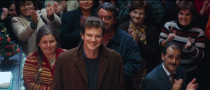 <p>Tracking down the love of his life was a job that required the whole town. In one of the most endearing and concluding scenes of <em>Love Actually</em>, Colin Firth's character takes a chance on love and proposes to Aurelia at the restaurant where she worked in Portugal in front of all of her friends and family.</p>