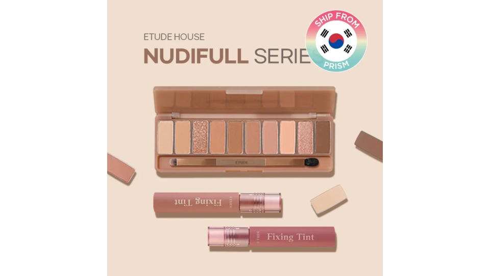 Etude House Nudifull Series from PRISM. (Photo: Lazada SG)