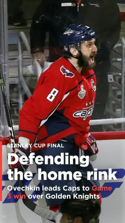Capitals defend their home arena with 3-1 Game 3 win
