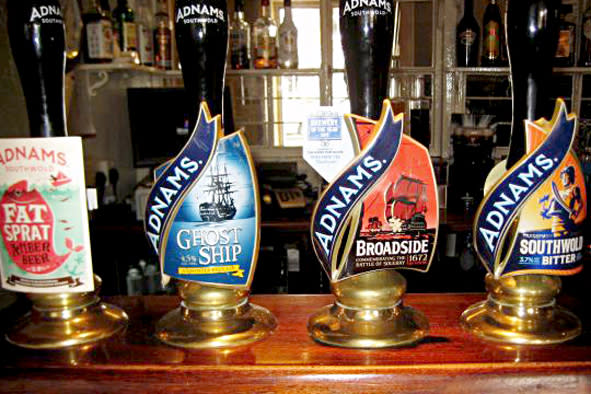 Pumped up: Adnams' sales climbed 7% to £70 million