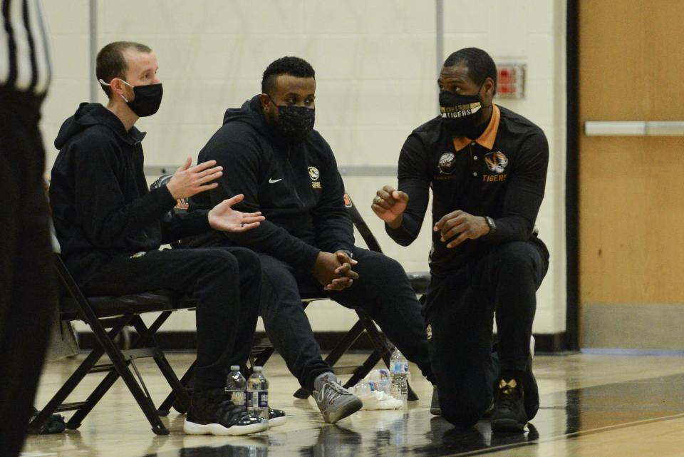 Tyrone Lewis was hired as the head boys basketball coach at Conwell-Egan after four years of coaching at Harry S. Truman.  LIZ DIRETTO / Special to Bucks County Courier Times