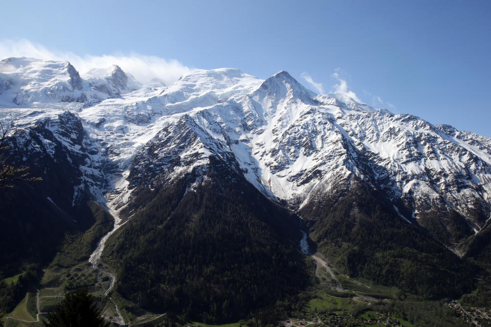 Relics from a 1966 plane crash were found in the French Alps by a local restaurant owner. Source: Getty Images