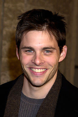 James Marsden at the Beverly Hills premiere of A Beautiful Mind