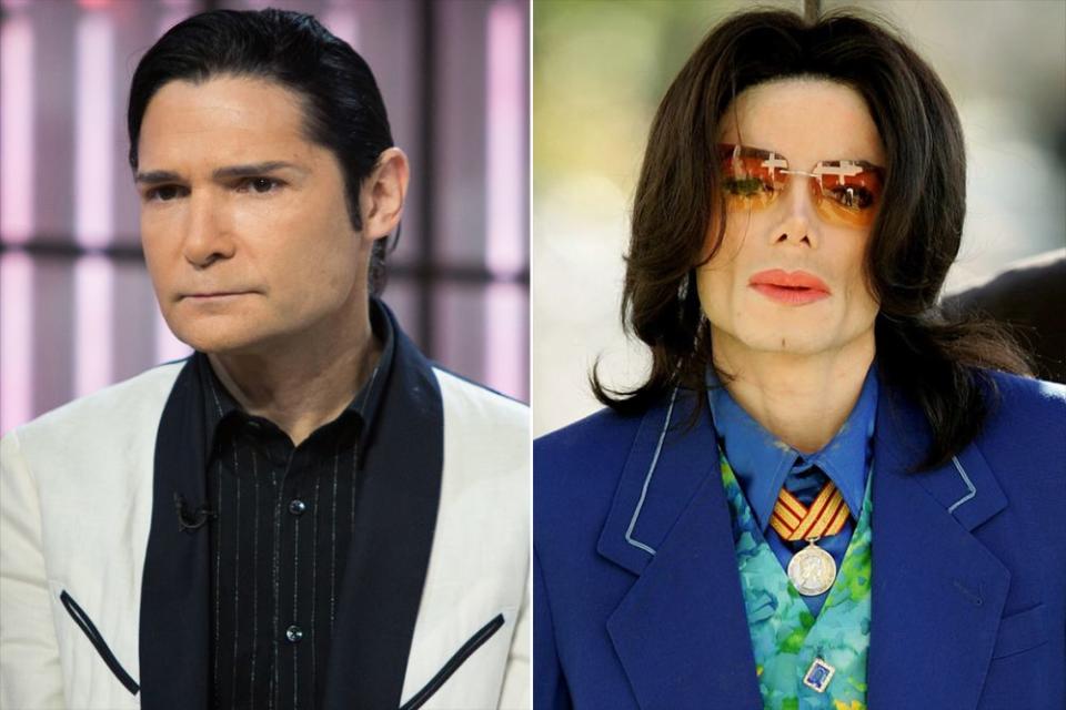 Corey Feldman and Michael Jackson