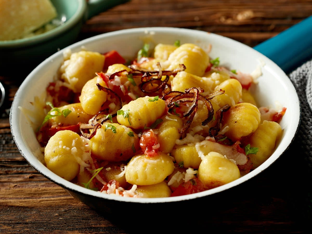 This crispy gnocchi dish is inspired by the beloved Tuscan panzanella salad  (Getty/iStock)