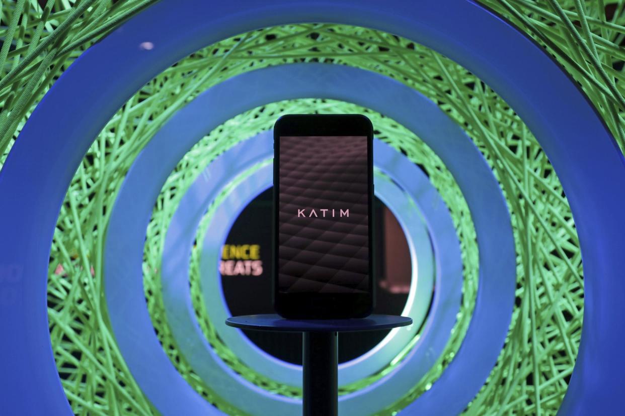 Ultra-secure: the Katim device: REUTERS