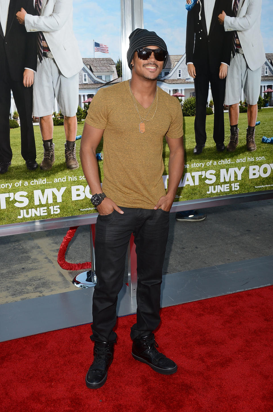 Romeo arrives at the Los Angeles premiere of "That's My Boy" on June 4, 2012.