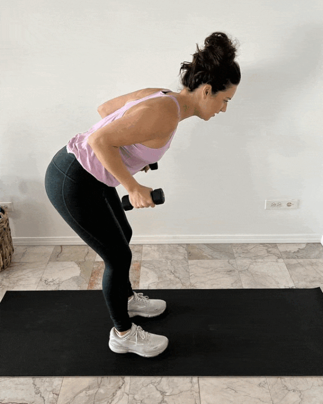 12 simple ways to use dumbbells to tone the triceps