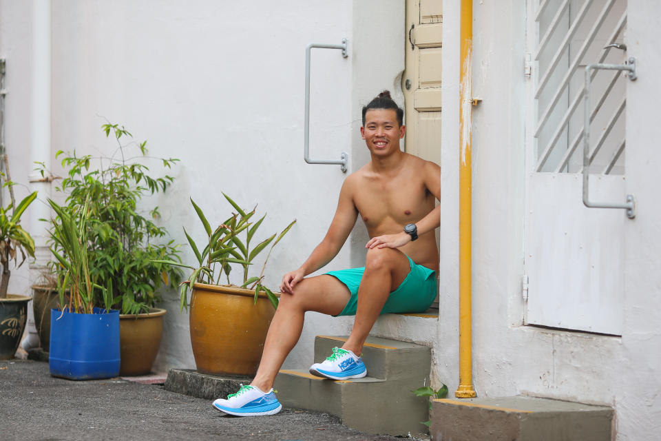 Singapore #Fitspo of the Week: Caleb Goh. (PHOTO: Cheryl Tay)