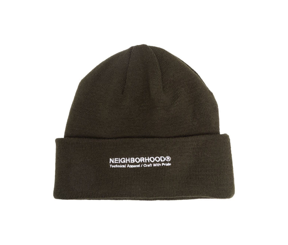 <p>Courtesy Image</p><p><strong>Material</strong>: acrylic</p><p>The <a href="https://go.skimresources.com?id=106246X1712071&xs=1&xcust=mj_mensbeanies_pjebara_101323&url=https%3A%2F%2Fwww.farfetch.com%2Fshopping%2Fmen%2Fneighborhood-logo-embroidered-beanie-item-19529609.aspx" rel="noopener" target="_blank" data-ylk="slk:Neighborhood Beanie;elm:context_link;itc:0;sec:content-canvas" class="link ">Neighborhood Beanie</a> strikes a seamless blend of streetwise verve and Western nuance. Meticulously crafted in Japan, this beanie features a cuffed design for a comfy fit, crowned with an embroidered logo that serves as its signature.</p>