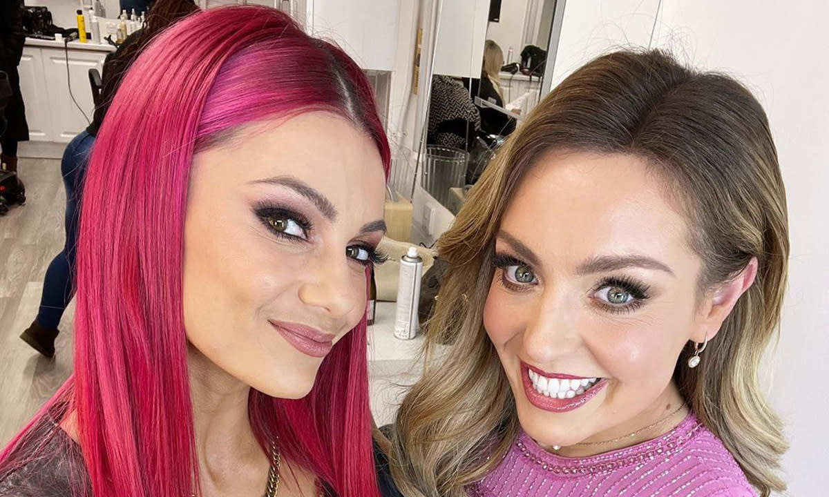 Amy Dowden called on her friends including Dianne Buswell. (Instagram)