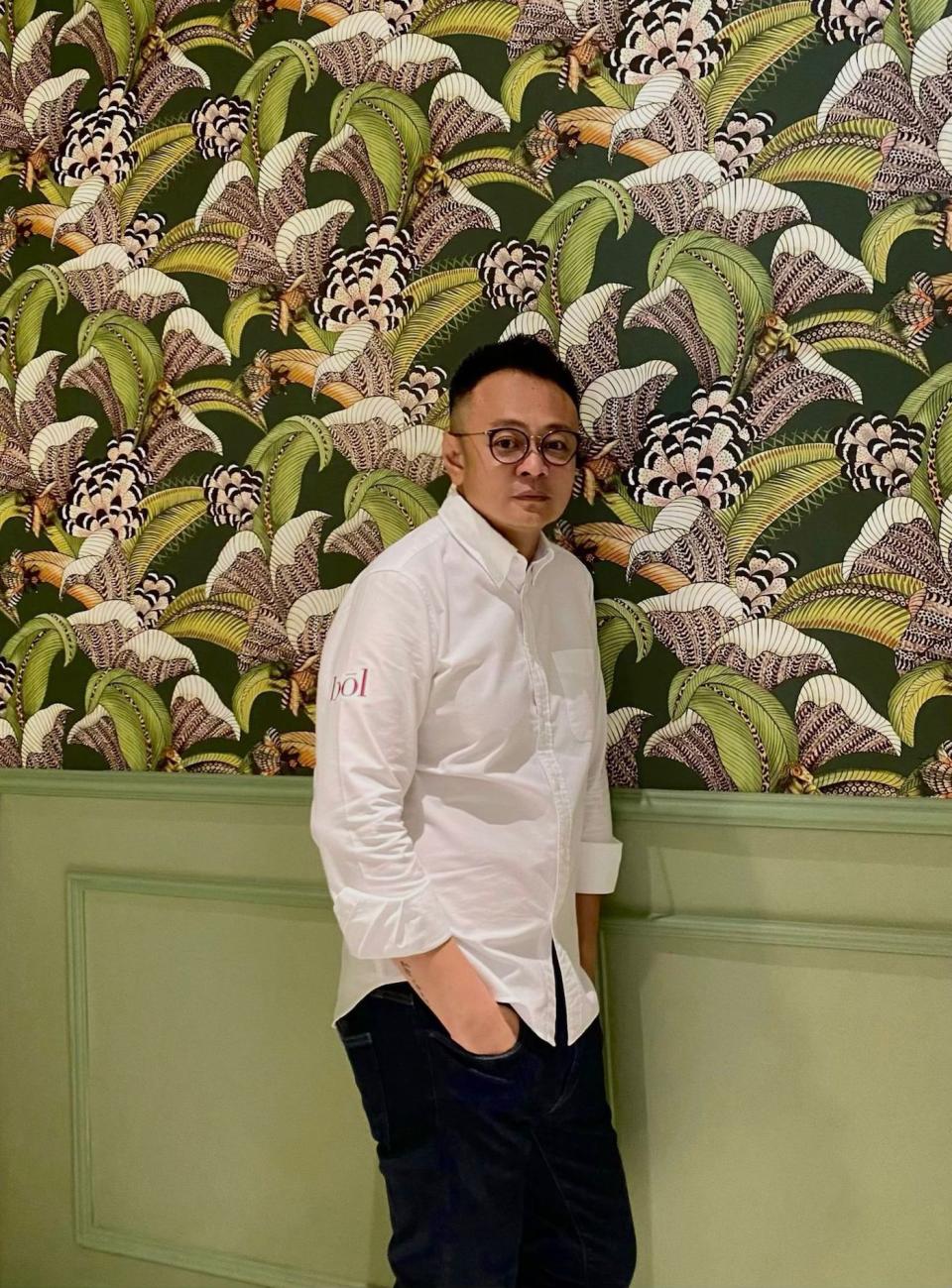  Kian Liew, executive chef and co-owner of the Kuala Lumpur restaurant Bol, celebrated for its contemporary Peranakan cuisine