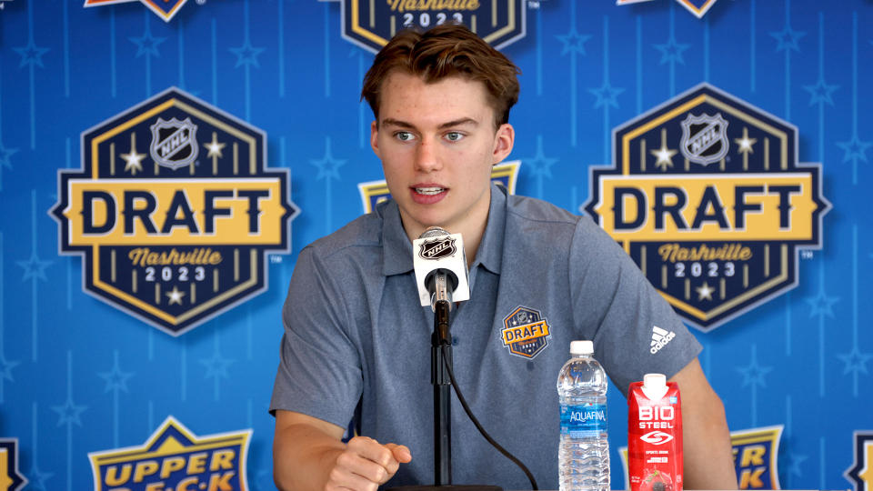 Connor Bedard is a lock to go first overall at the 2023 NHL Draft. (Photo by Dave Sandford/NHLI via Getty Images)