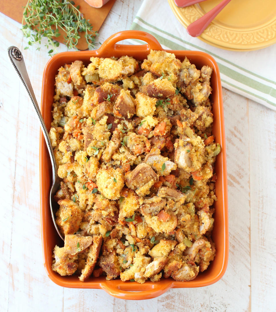 Gluten-Free Sweet Potato Stuffing recipe (Whitney Bond)