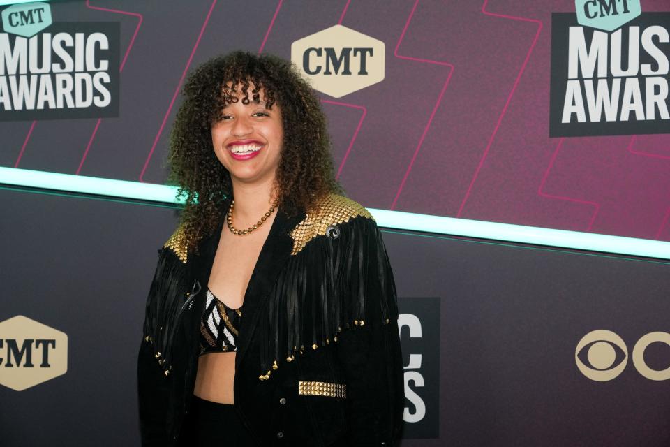 Jackie Venson arrives Sunday for the CMT Awards at the Moody Center. Austin music fans have known about Venson's talent for awhile, and the rest of the world is catching on.